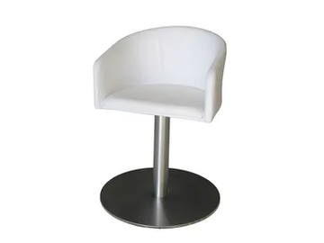 ZEUS - Eco-leather easy chair with armrests by Vela Arredamenti - view 2